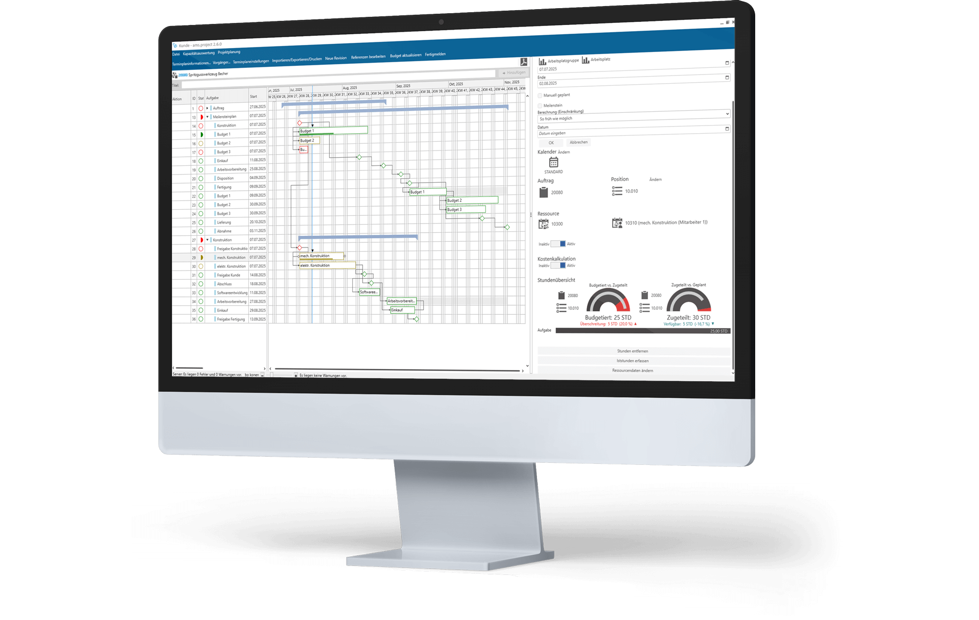 ams.project - Multiprojektmanagement